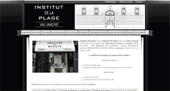 Desktop Screenshot of institutdelaplage.com